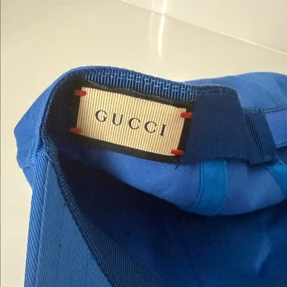 Gucci Blue California Sequin Cap ? ✨?? NWT display picture 1